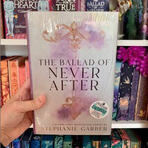 Owlcrate The Ballad of Never After special edition book